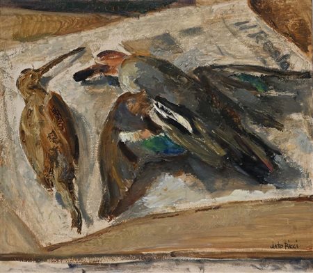 Anto Ricci (Lugo 1904 - Lugo 1970) Natura morta (Il Resto del Carlino)...