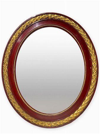 Specchiera ovale, 20° secolo