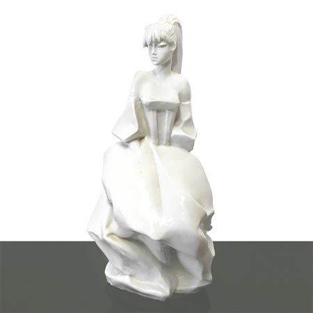 Giovanbattista  De Andreis - Donna Orientale, in porcellana bianca