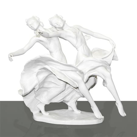 Rosenthal Kunstabteilung Selb - Heidi und Margot Heopfner im Kaiserwalzer