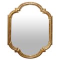 SPECCHIERA OTTAGONALE IN CORNICE DORATA