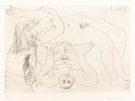 Pablo Picasso 1881 Malaga (SP)-1973 Mougins (FR) El entierro del conde de...