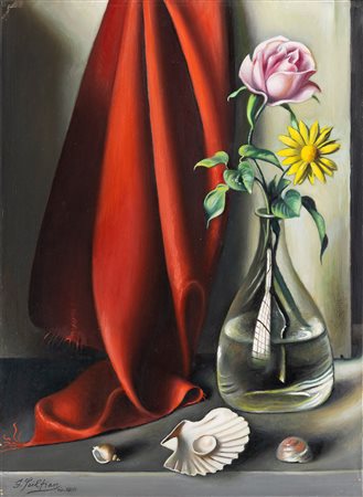 Gregorio Sciltian 1900 Nakhichevan-na-Donu (RU)-1985 Roma Natura morta con...