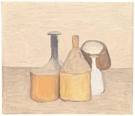 Giorgio Morandi 1890 Bologna-1964 Bologna Natura morta, 1952 olio su tela cm...