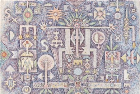 Philipp Martin 1927 Cork (IR)-2014 Sydney B. 10, 1960 tecnica mista su tela...