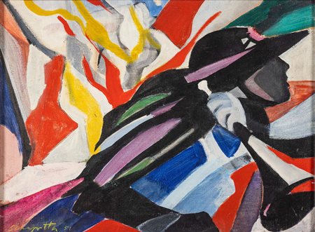 Salvatore Scarpitta 1919 New York-2007 New York Bersagliere alla breccia,...