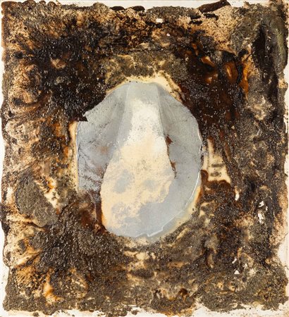 Vasco Bendini 1922 Bologna-2015 Roma La mia tavola con autoritratto, 1969...