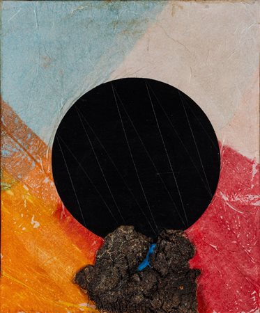 Roberto Crippa 1921 Monza-1972 Bresso Senza titolo, anni '70 collage su...