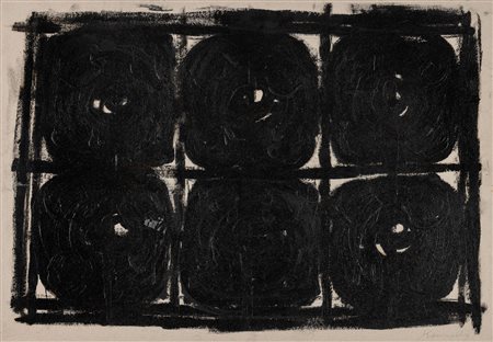 Jannis Kounellis 1936 Pireo (GR)-2017 Roma Senza titolo, 1999 catrame su...