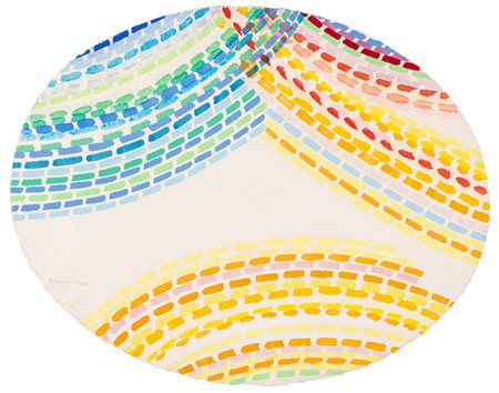 Piero Dorazio 1927 Roma-2005 Perugia Senza titolo, 1986 tempera su carta...