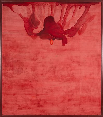 Giuseppe Gallo Nascita: 1954 Rogliano (CS) Ego, 1989 olio e gouache su tela...