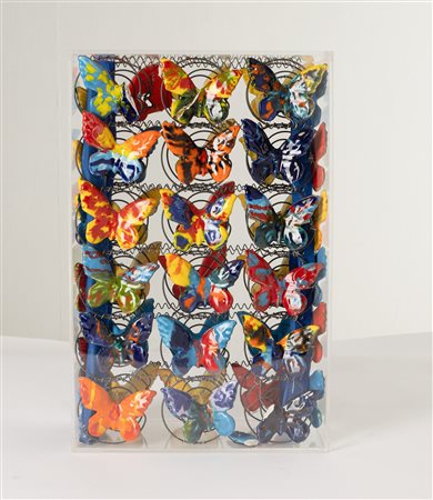 Marcello Lo Giudice Nascita: 1957 Taormina Senza titolo scultura entro teca...