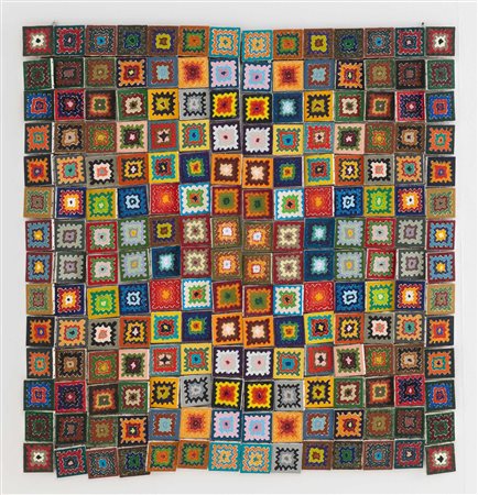 Mario Dellavedova Nascita: 1958 Milano La s-coperta dell’arte, 2009 tessuto...