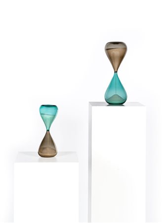 Due clessidre bicolore