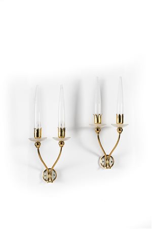 Coppia di lampade da parete