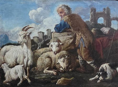 Philipp Peter Roos, detto Rosa da Tivoli (Francoforte sul Meno 1655 - Tivoli 1706)Ambito