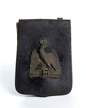  
Francia, secondo Impero, sabretache per cavalleria leggera fine XIX sec.
 