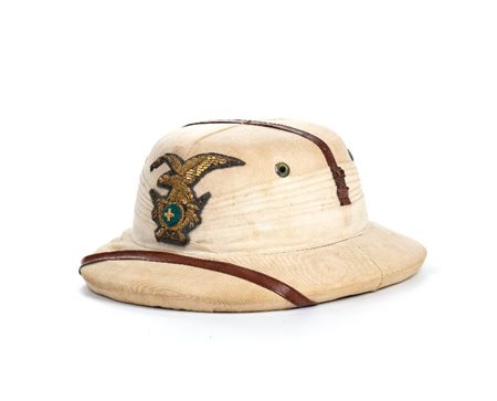  
Casco coloniale da Ufficiale degli Alpini prima metà XX sec.
 