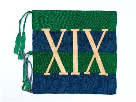  
Ventennio - Africa Orientale, drappo XIX eritreo 1930s
 cm.39x39