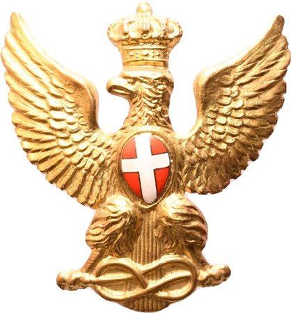  
Fregio metallico da agente di PS prima metà XX sec.
 