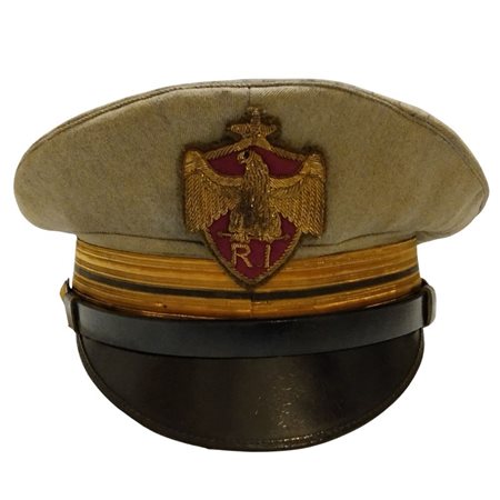  
Repubblica Italiana, Berretto da ufficiale di PS prima metà XX sec.
 