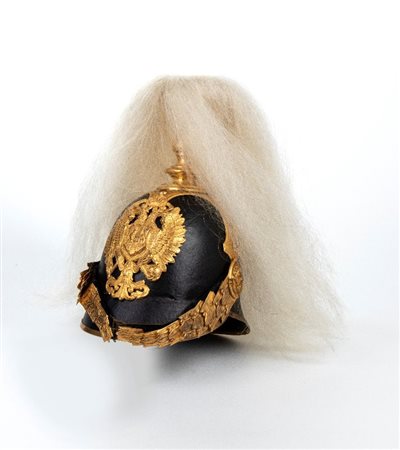  
Austria, Impero, Elmo dei trabanti con arbush fine XIX sec.
 