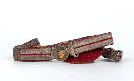  
Regno unito, cintura in broccato ultimo quarto XIX sec.
 