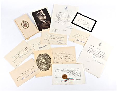  
LOTTO composto da PROGRAMMI RICEVIMENTI E RINGRAZIAMENTI SAVOIA, GRAFICHE e PROGRAMMI LA PENTOLACCIA 
 