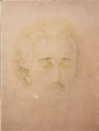 Boris Georgiev di Varna (1888 - 1962) Ritratto di Albert Einstein 1939...