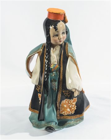 Alessandro Vacchetti (1889 - 1974) Essevi Torino - Albanesina 1942 terraglia...