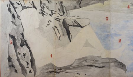 Franco Angeli (1935 - 1988) Indicazione naturale Fine anni '60 - inizi anni...