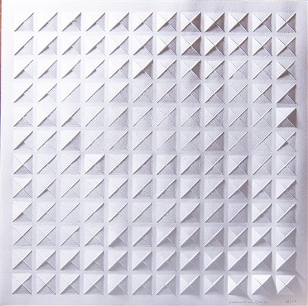 Dadamaino (Milano, 1930 - Milano, 2004) Senza titolo (1960/74) Senza titolo...