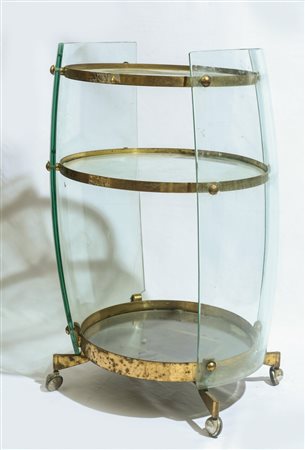 Max Ingrand (1908 - 1969) Tavolino da servizio, mod. "1864" 1960 ca....