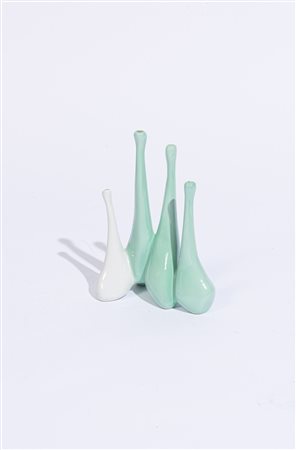 Antonia Campi (1921 - 2019) Vaso mod. S.C.I., Laveno 1950 circa Ceramica H....