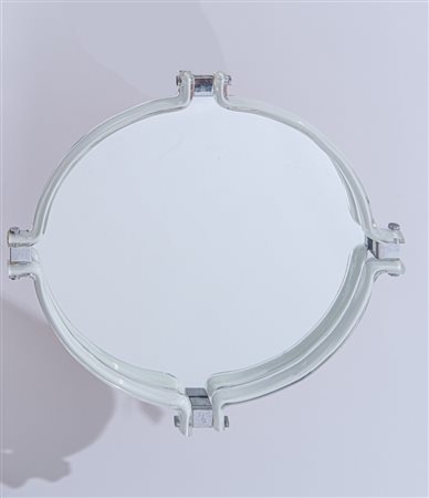 Specchio anni '60 del XX Specchio anni '60 del XX secolo vetro bianco di...
