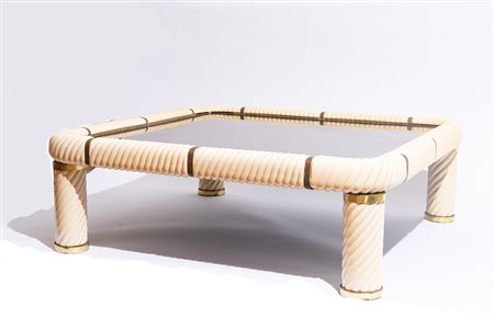 Tommaso Barbi Tavolino da salotto anni '70 del XX secolo ceramica smaltata,...