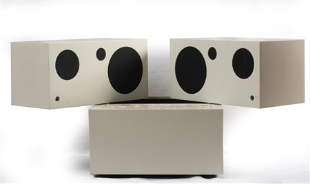 Mario Bellini (1935 - ) Brionvega - Radiogramma Totem Mod. "RR 130" Anni '70...