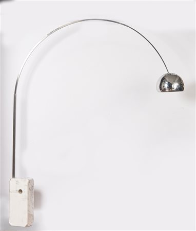 Achille Castiglioni (1918 - 2002) Lampada da terra, mod. "Arco" 1960 ca....