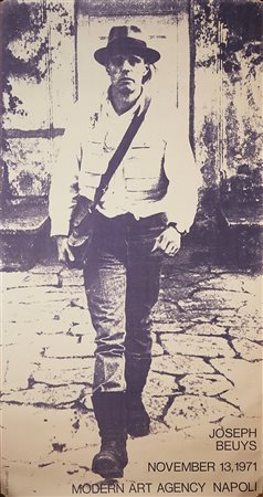 Joseph Beuys (Krefeld, 1921 - Düsseldorf, 1986) 
"La rivoluzione siamo noi" 
Eliografia su carta Cm 190x100