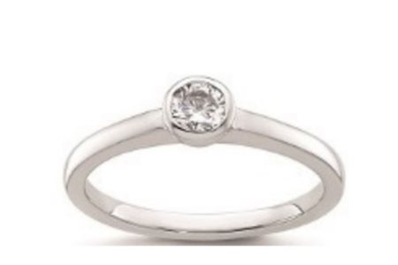 ANELLO IN ORO CON DIAMANTI LAB GROWN - 407 LG