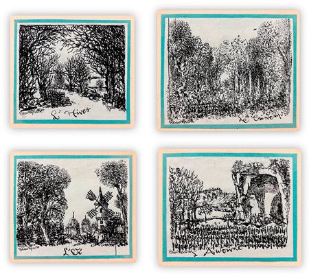 ANDRÉ BEAUREPAIRE (1924-2012) - Le quattro stagioni