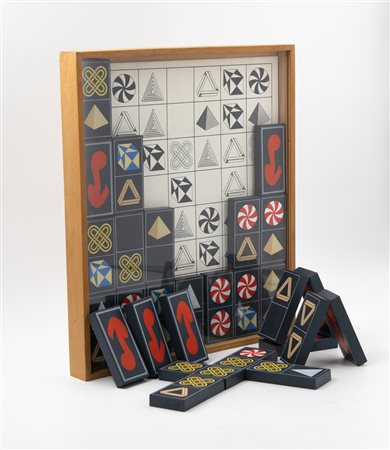 LUCIO DEL PEZZO (1933-2020) - Gioco del Domino, 1978