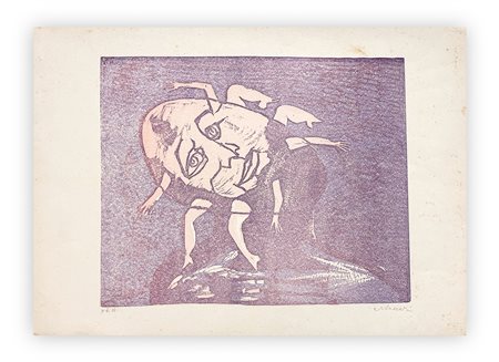 MINO MACCARI (1898-1989) - Senza Titolo