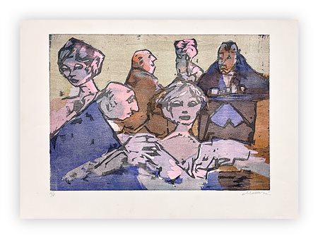 MINO MACCARI (1898-1989) - Senza Titolo