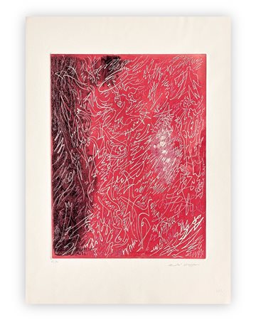 ANDRÉ MASSON (1896-1987) - L'orage, 1981