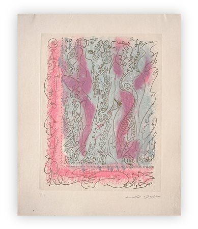 ANDRÉ MASSON (1896-1987) - Les érophages 1, 1960