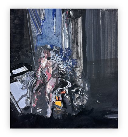 GIUSEPPE GIANNINI (1937-2012) - Senza Titolo, 1962