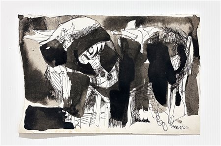 ROBERT CARROLL (1934-2016) - Senza Titolo, 1962