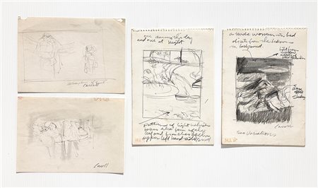 ROBERT CARROLL (1934-2016) - Lotto unico composto da 4 opere