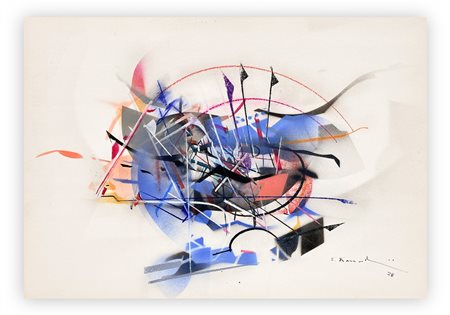 EDOARDO FRANCESCHINI (1928-2006) - Senza Titolo, 1978